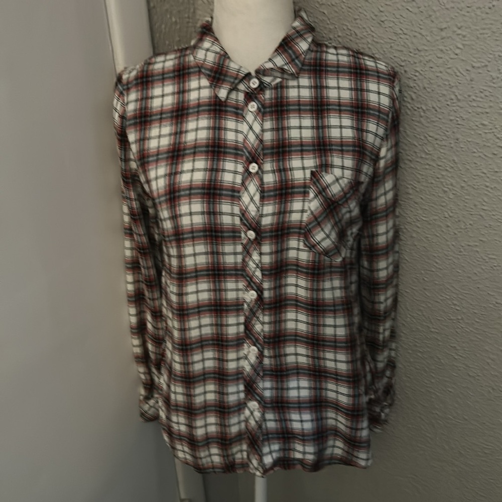 Sanctuary Plaid Button Down S Gorpcore Academia Grandpacore Cabincore Cowgirl
